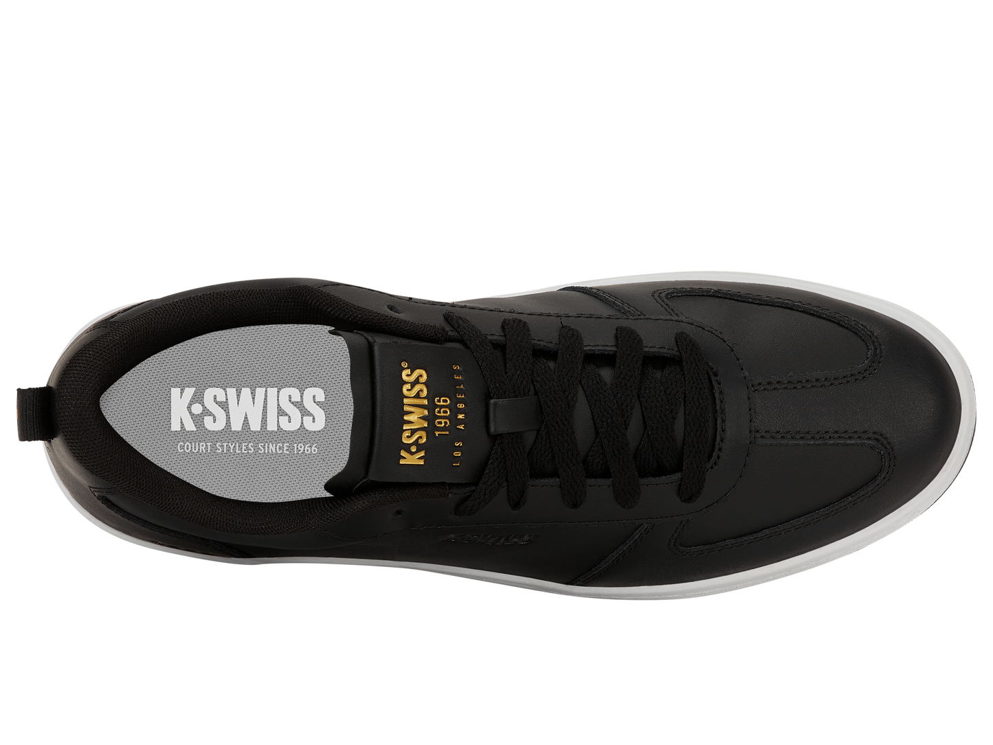 04734-002-M | COURT VARSITY | BLACK/WHITE
