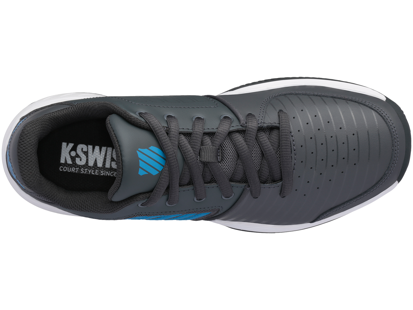 06750-029-M | COURT EXPRESS HB | DARK SHADOW/WHITE/SWEDISH BLUE
