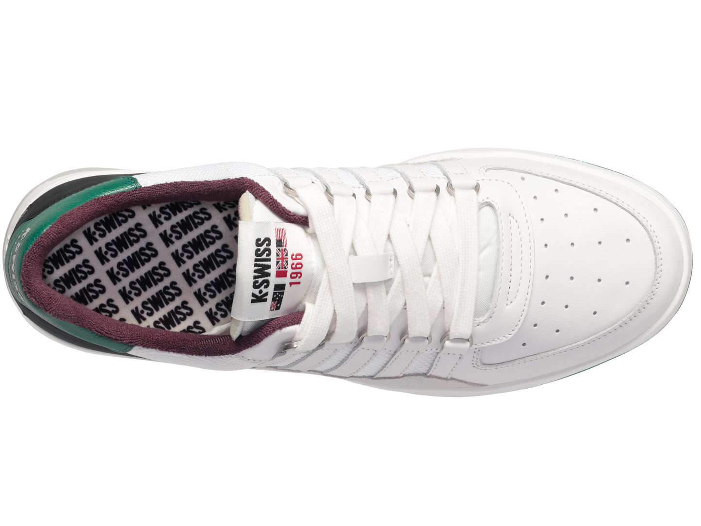 07427-125-M | CANNONCOURT CL TXT | WHITE/AQUA/BLACK
