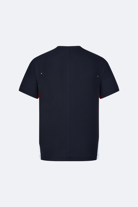 1011246-495 | RBLV M.P.F. SHIRT | BLUE/WHITE/MARS RED
