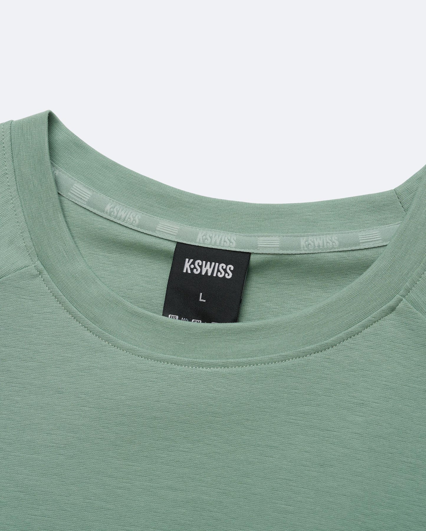 1713352-207 | K- SWISS X ANDREY RUBLEV UNISEX LOOSE FIT T-SHIRT | KHAKI