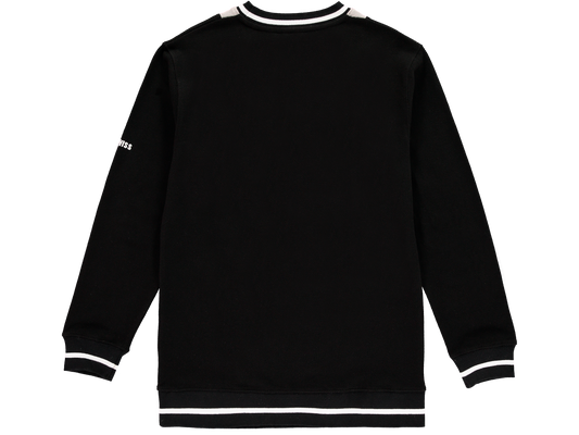172114-006 | STOCKTON PIQUE SWEAT | BLACK/GREY