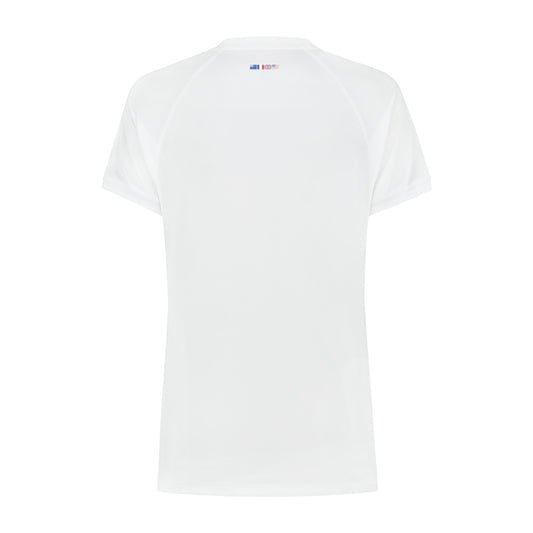 194219-100 | HERITAGE SPORT LOGO TEE | WHITE