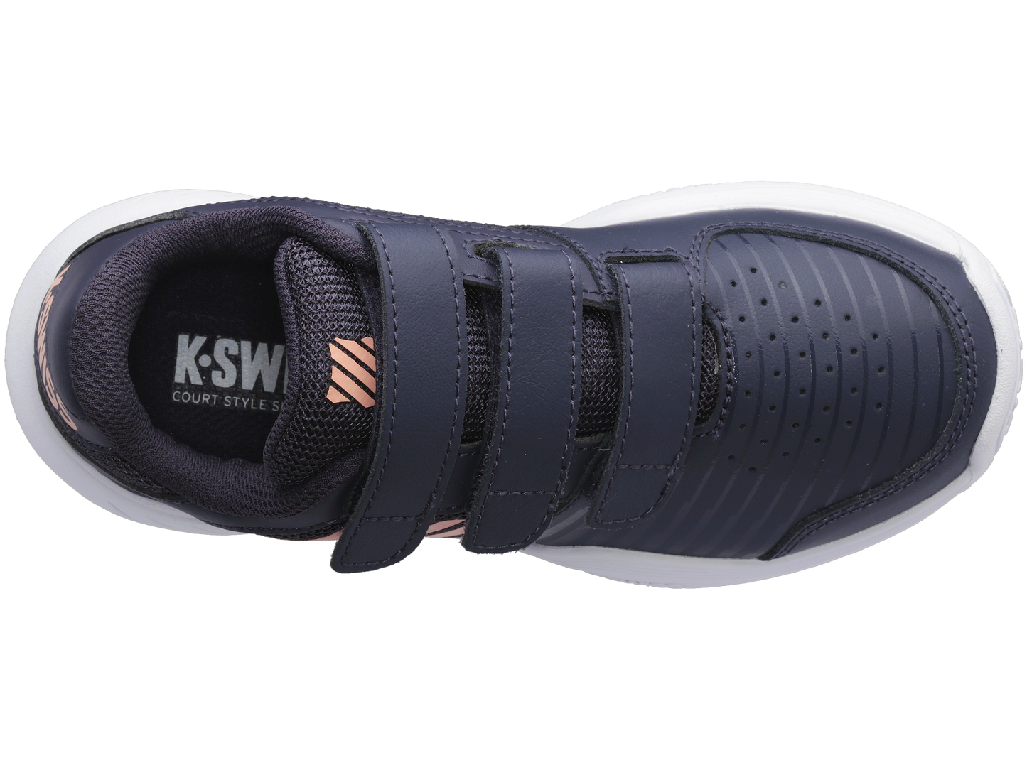 56610-034-M | COURT EXPRESS STRAP OMNI | GRAYSTONE/PEACH NECTAR/WHITE