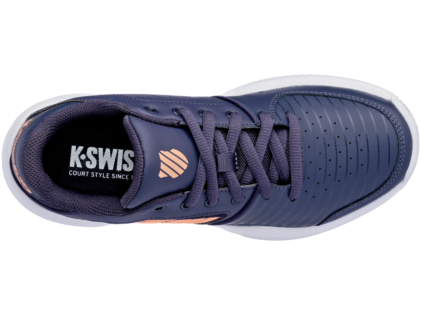 96750-034-M | COURT EXPRESS HB | GRAYSTONE/PEACH NECTAR/WHITE