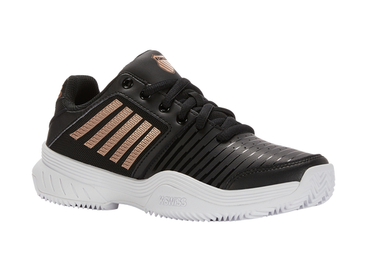 96750-059-M | COURT EXPRESS HB | BLK/WHT/ROSEGOLD