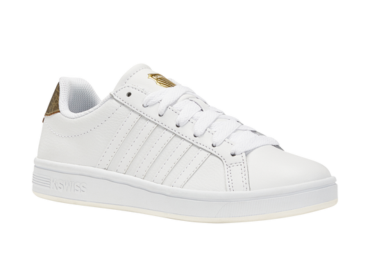 97011-158-M | COURT TIEBREAK | WHITE/GOLD PANTHER