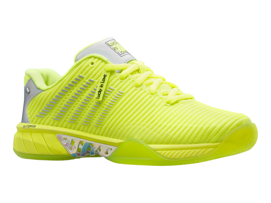 97382-728-M | HYPERCOURT EXPRESS 2 LUCKY IN LOVE | NEON YELLOE/SILVER/ASPHALT