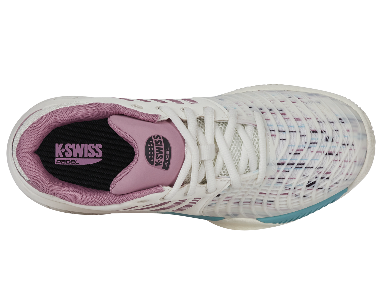 98900-966-M | EXPRESS LIGHT 3 PADEL | SNOW WHITE/LILAS/PASTEL TURQUOISE
