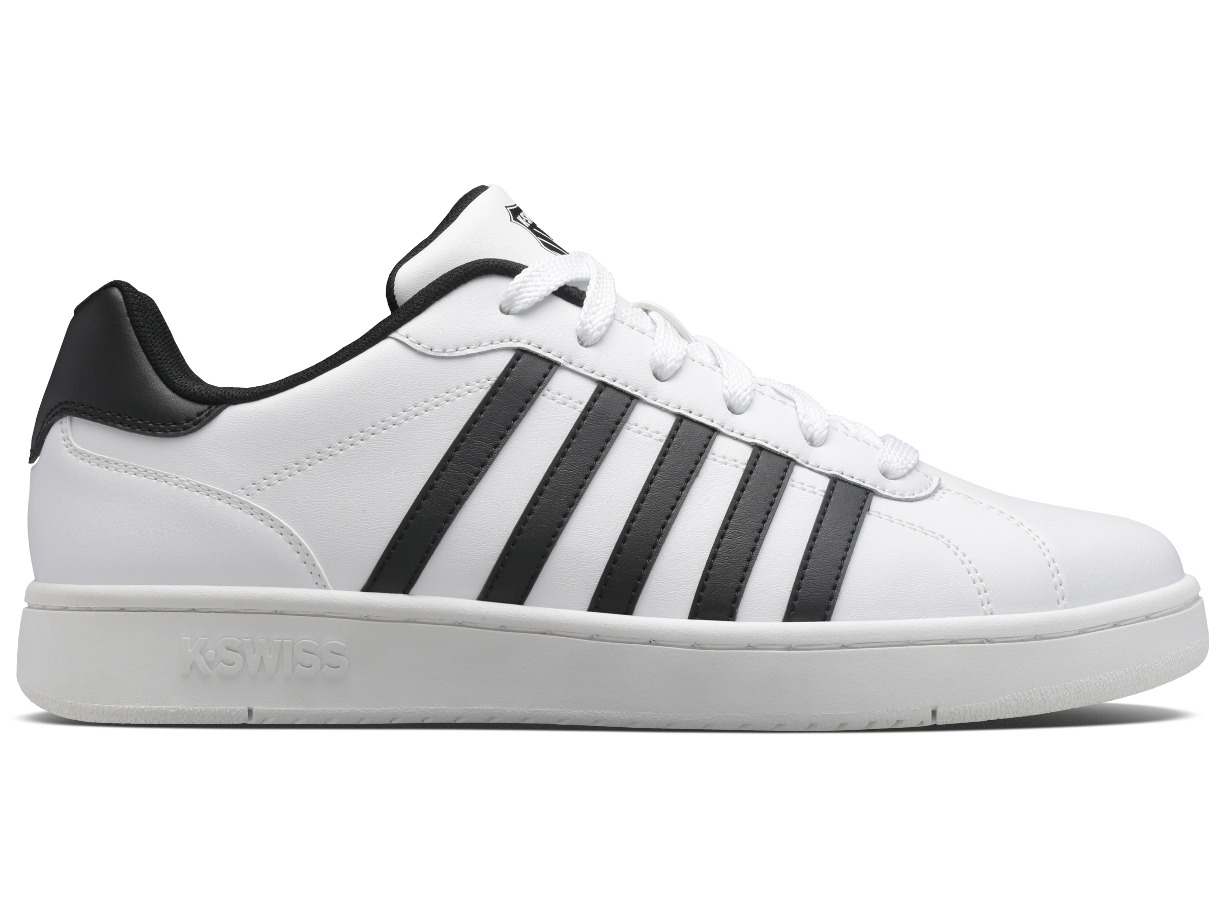 K swiss black and white hotsell