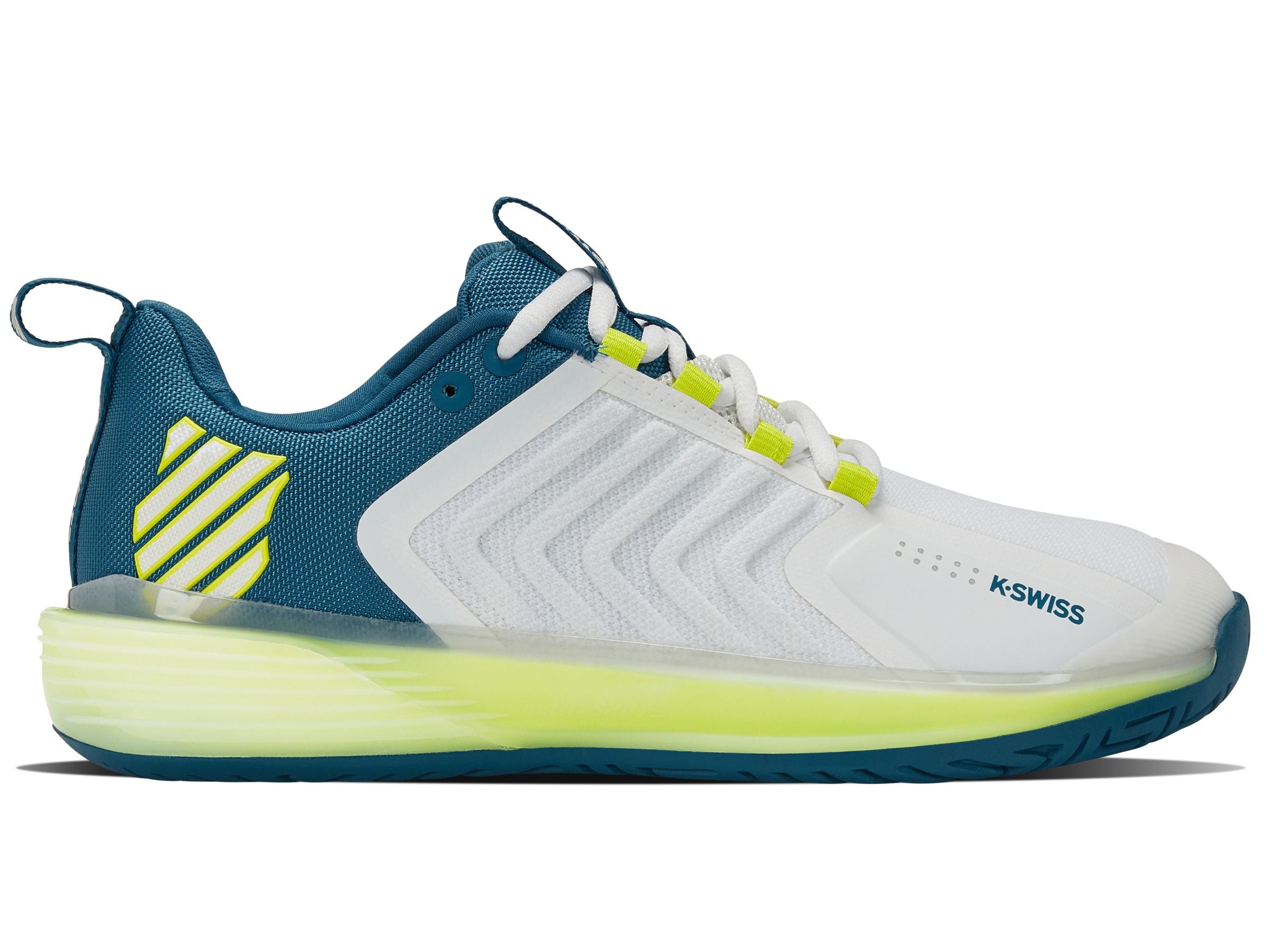 K-Swiss Women's Ultrashot 3 Grass Tennis Shoe, White/Steel Gray, 8.5 M K-Swiss Women\u0027s Ultrashot 3 HB Tennis Shoe, Infinity Blue Blizzard Heritage  Blue, 4 UK: : Fashion