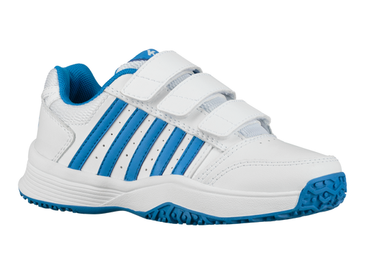 55627-128-M | COURT SMASH STRAP OMNI | WHITE/BRILLIANT BLUE