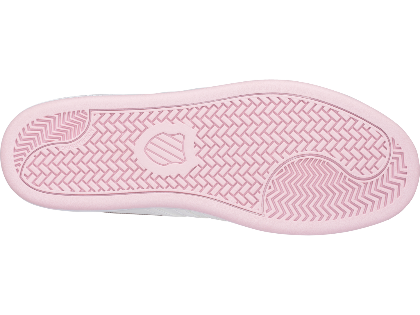 96154-168-M | COURT WINSTON | WHITE/SILVER/PARFAIT PINK/TAPE