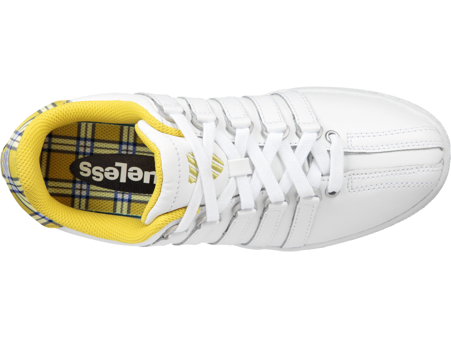 96538-106-M | CLASSIC VN T CLUELESS | WHITE/YELLOW PLAID