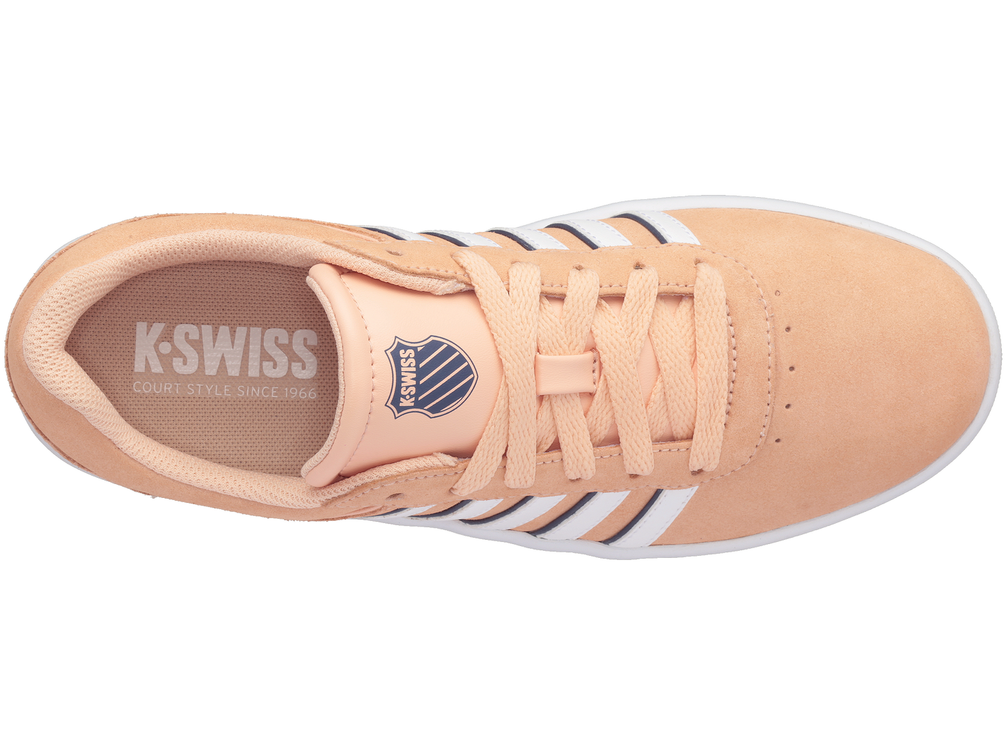96595-606-M | COURT CHESWICK SP SDE | PEACH NECTAR/GRAYSTONE/WHITE