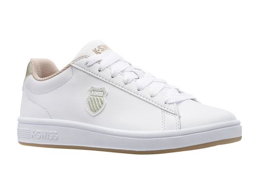 96599-997-M | COURT SHIELD | WHITE/CHAMPAGNE