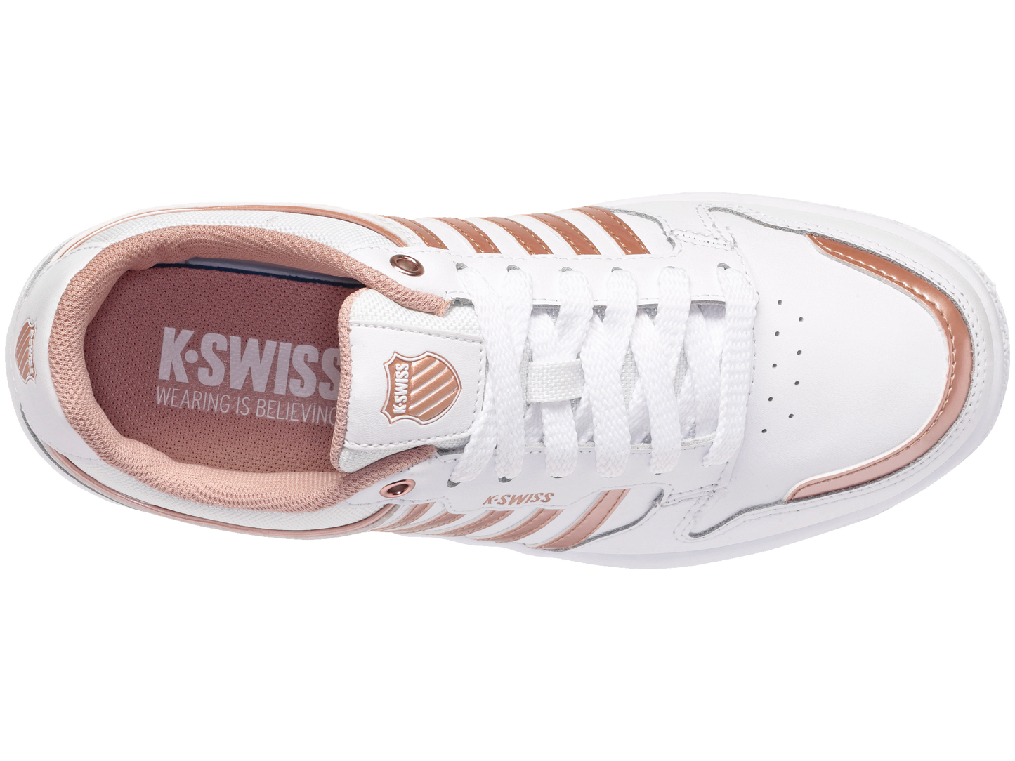 96996-188-M | CITY COURT | WHITE/ROSE GOLD