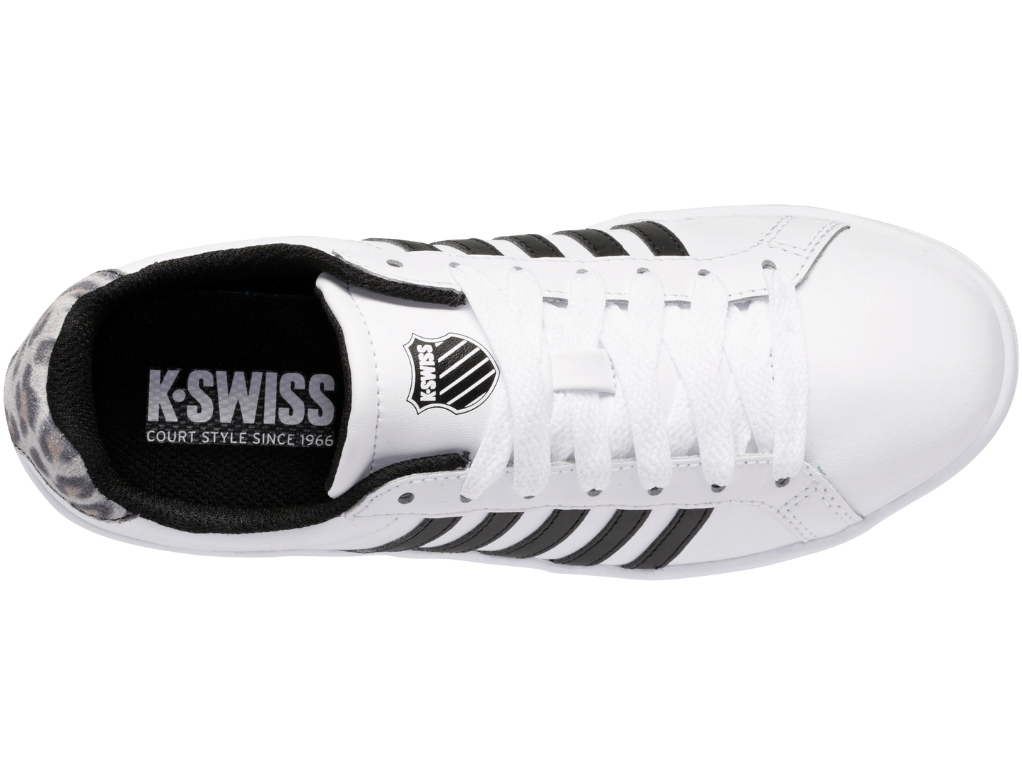 97011-185-M | COURT TIEBREAK | WHITE/BLACK/SNOW LEOPARD