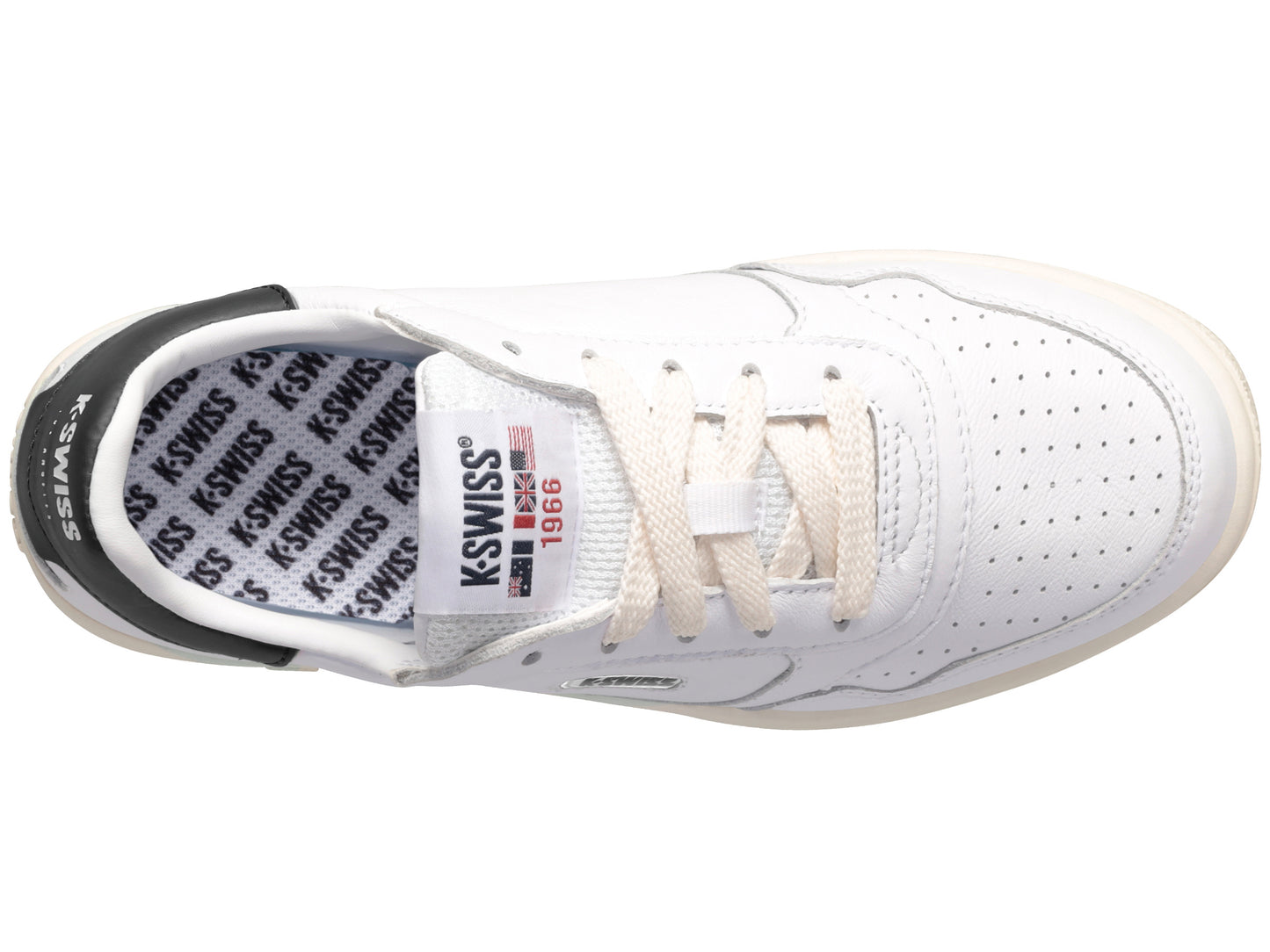 97261-102-M | SLAMMCOURT LTH | WHITE/BLACK