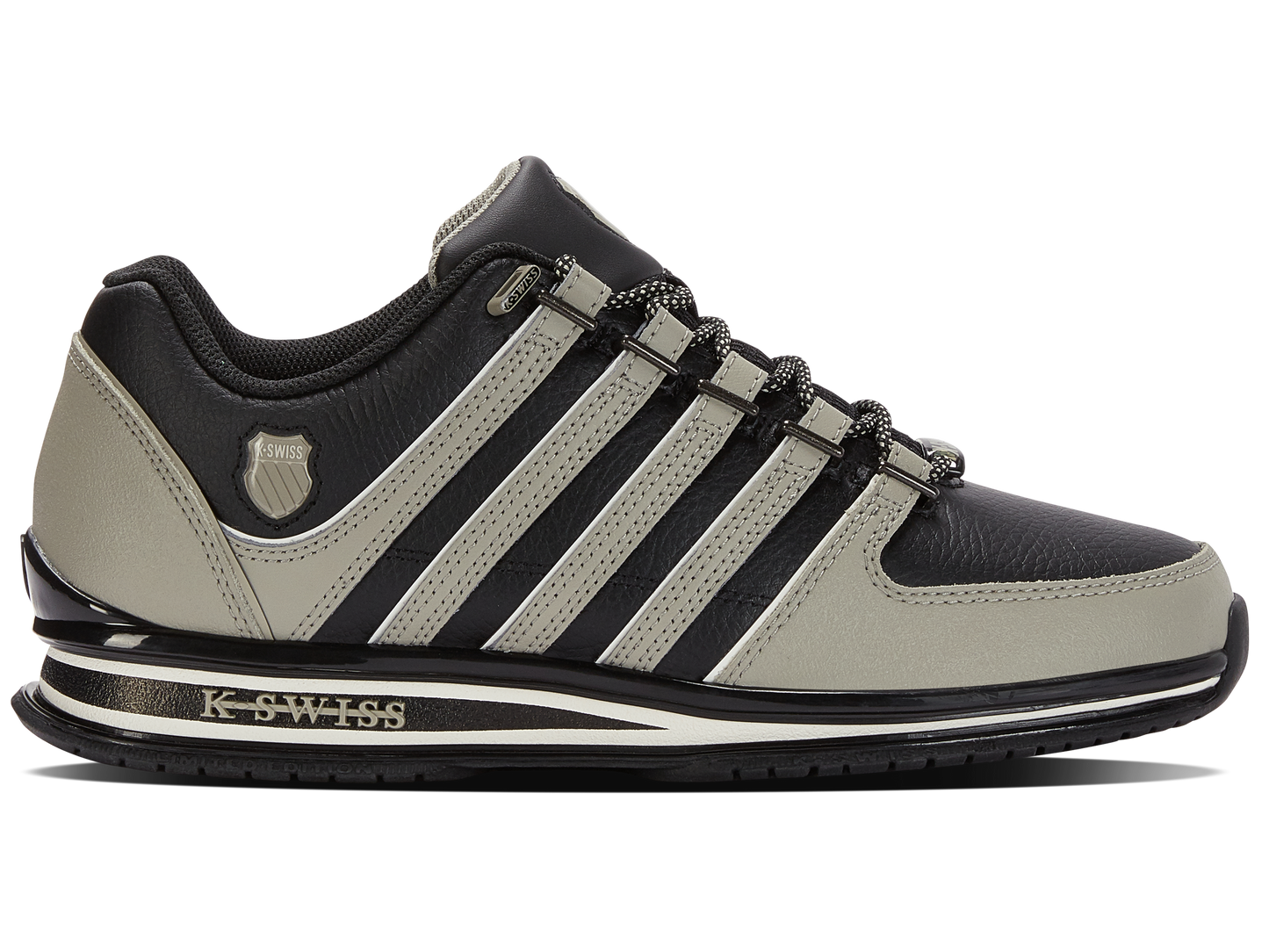 01235-079-M | RINZLER | BLACK/LONDON FOG/SNOW WHITE