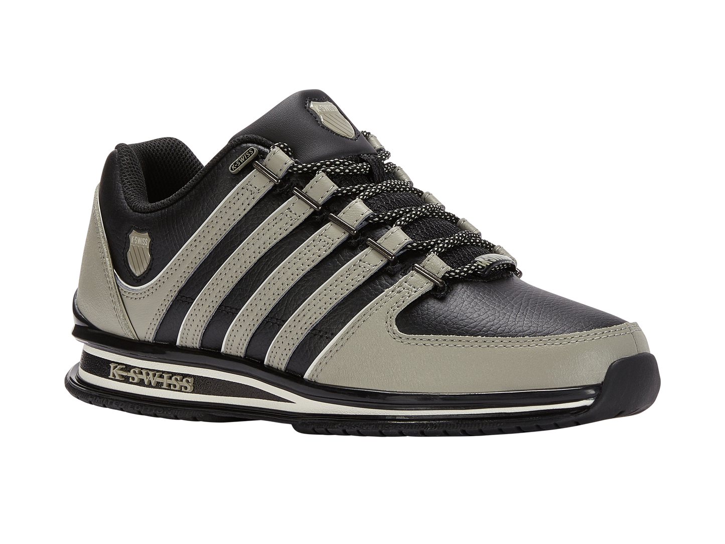 01235-079-M | RINZLER | BLACK/LONDON FOG/SNOW WHITE