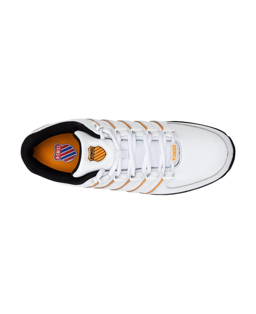 01235-185-M | RINZLER | WHITE/ORANGE POPPY/BLACK - K-Swiss EU - 7