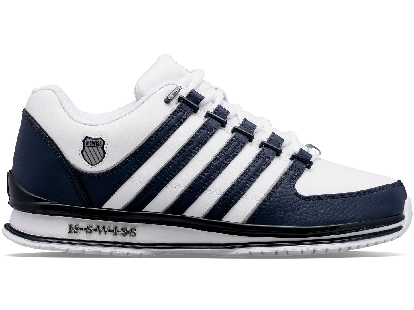 01235-914-M | RINZLER | WHITE/NAVY/SILVER