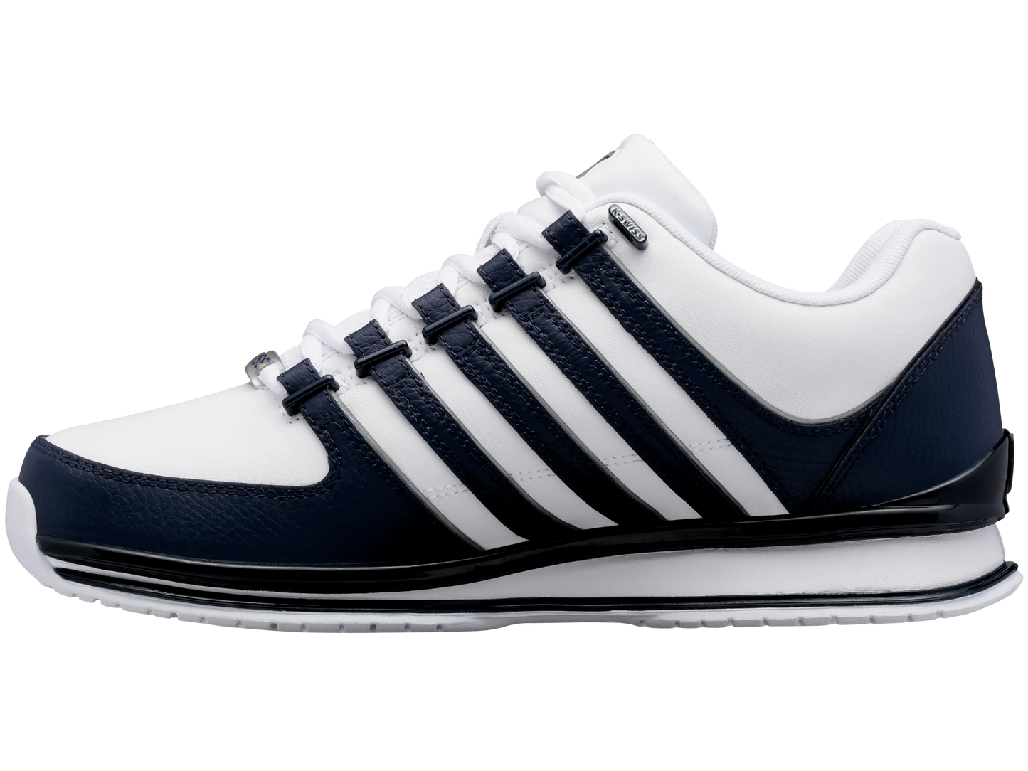 01235-914-M | RINZLER | WHITE/NAVY/SILVER
