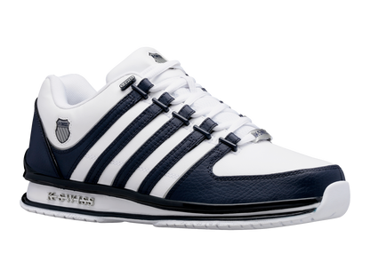 01235-914-M | RINZLER | WHITE/NAVY/SILVER