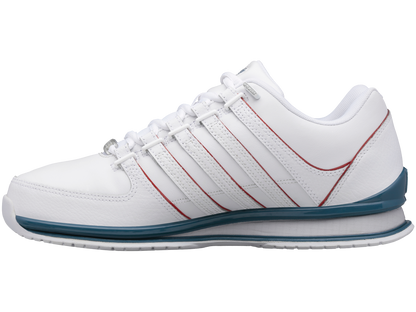 01235-927-M | RINZLER | WHITE/BLUE HORIZON/RED CLAY