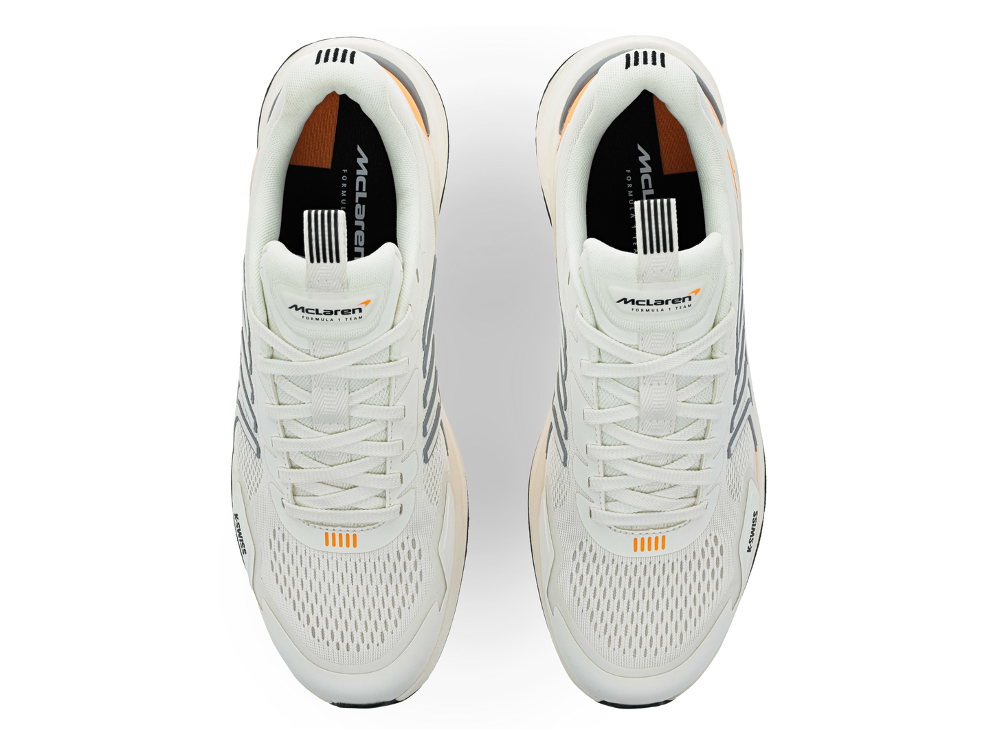 04317-183-M | AERO-ACTIVE X MCLAREN F1 TEAM | SNOW WHITE/PAPAYA