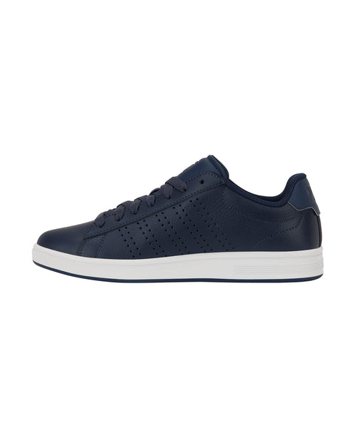 04411-461-M | COURT BASE II | SMOKED NAVY/WHITE - K-Swiss EU - 5