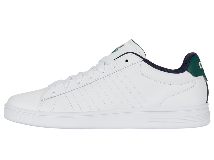 04412-985-M | COURT SHIELD II | WHITE/RAIN FOREST/PEACOAT