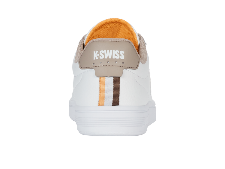 04412-988-M | COURT SHIELD II | WHITE/TAUPE/JURASSIC GOLD