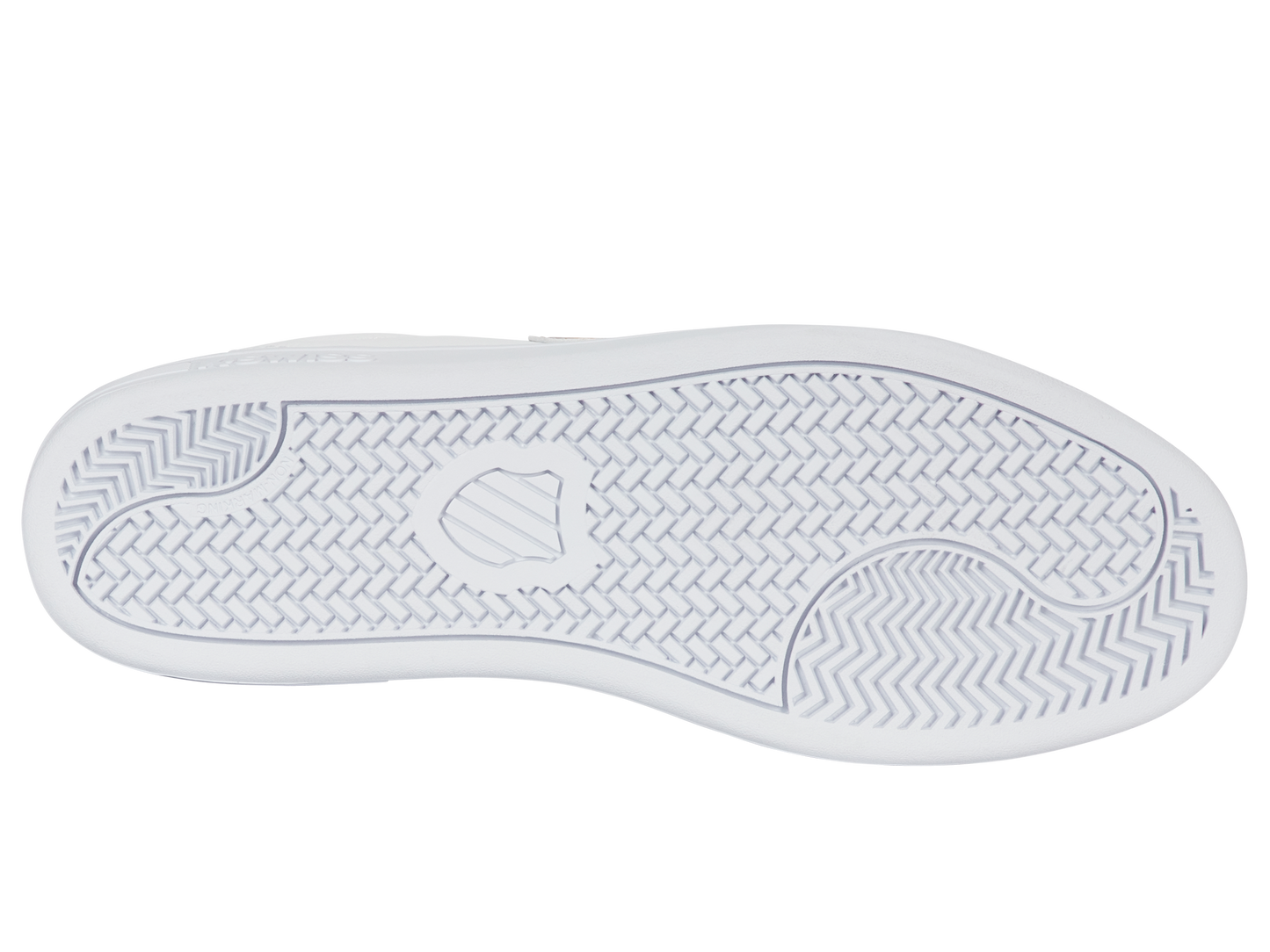 04412-988-M | COURT SHIELD II | WHITE/TAUPE/JURASSIC GOLD