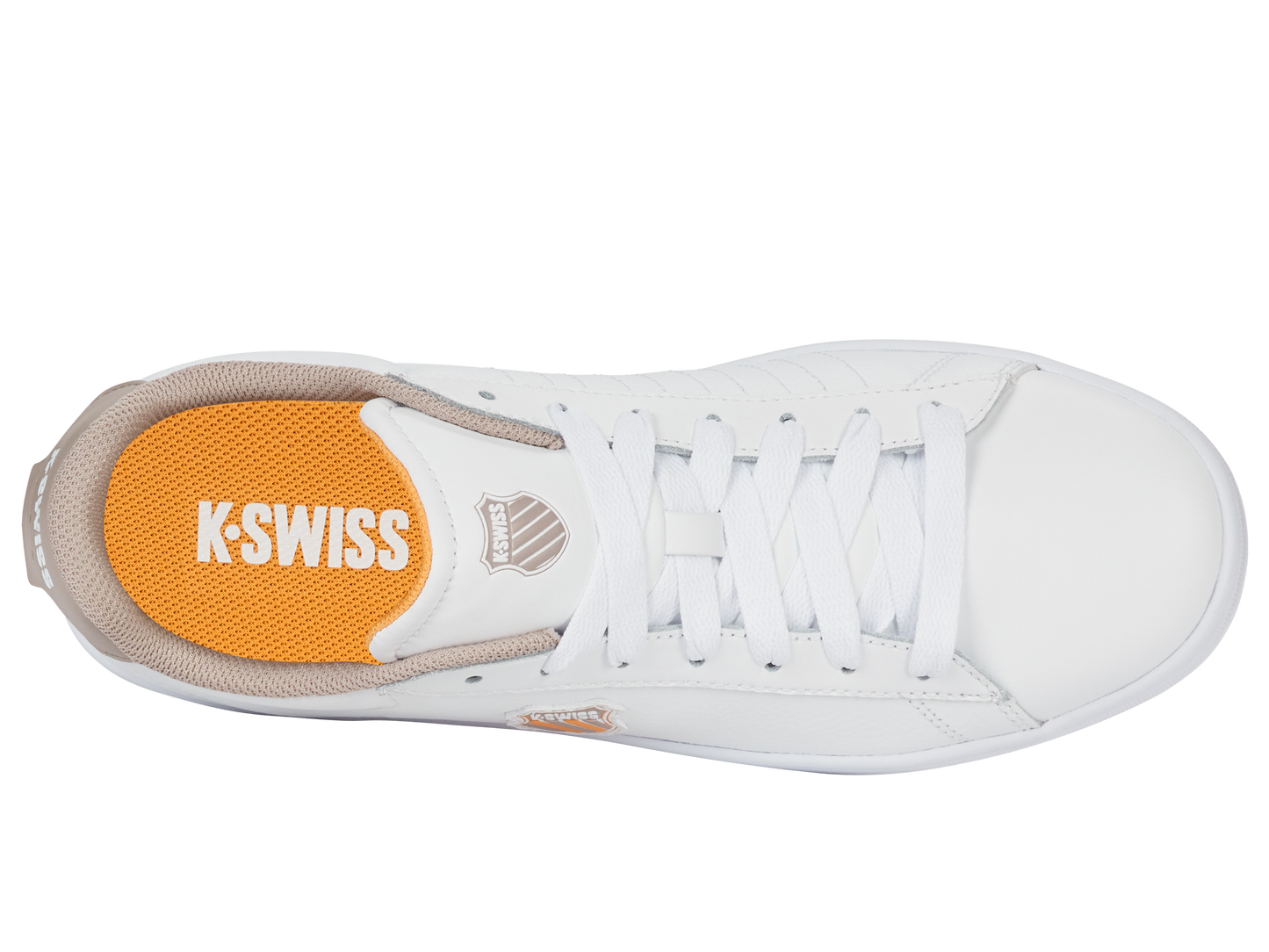 04412-988-M | COURT SHIELD II | WHITE/TAUPE/JURASSIC GOLD
