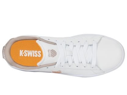 04412-988-M | COURT SHIELD II | WHITE/TAUPE/JURASSIC GOLD