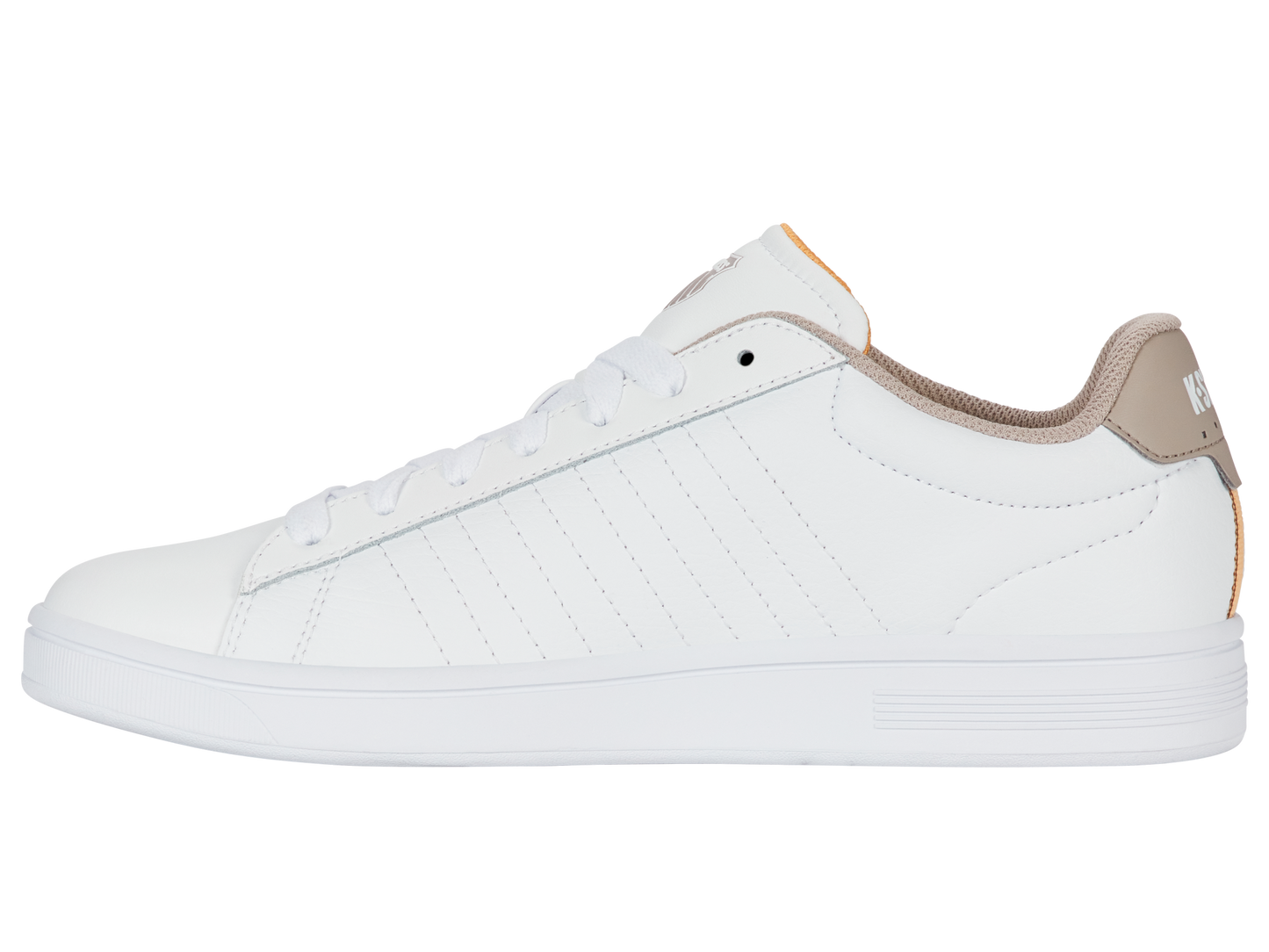 04412-988-M | COURT SHIELD II | WHITE/TAUPE/JURASSIC GOLD