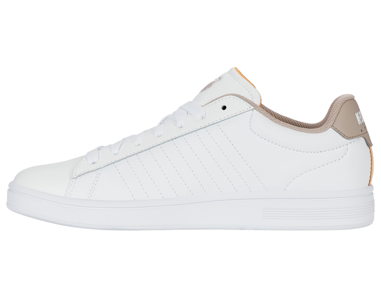 04412-988-M | COURT SHIELD II | WHITE/TAUPE/JURASSIC GOLD