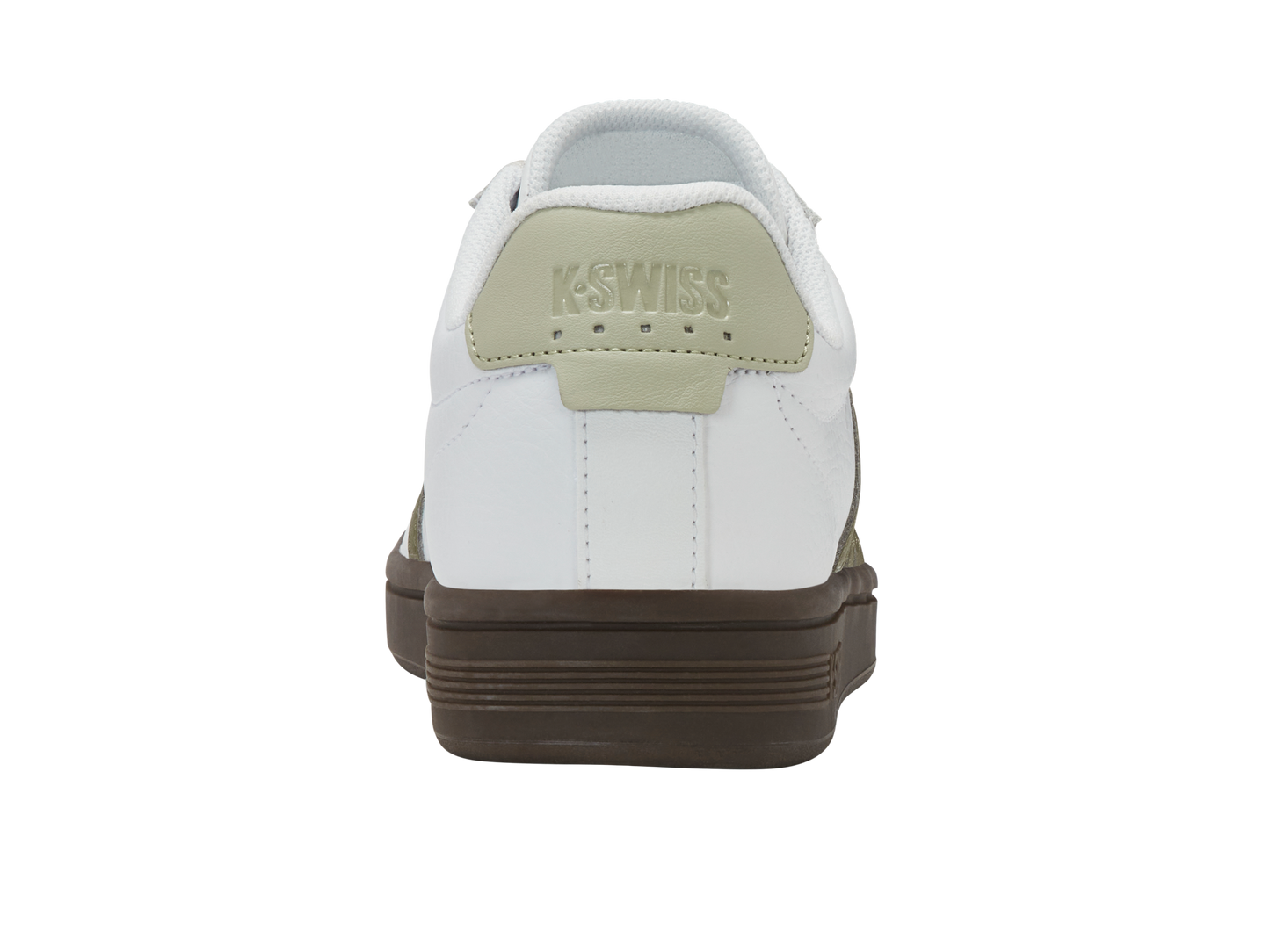 04413-125-M | COURT TIEBREAK II | WHITE/BURNT OLIVE/COLA GUM/ALFALFA