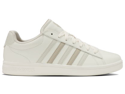04413-127-M | COURT TIEBREAK II | SNOW WHITE/LIGHT GRAY/PEYOTE