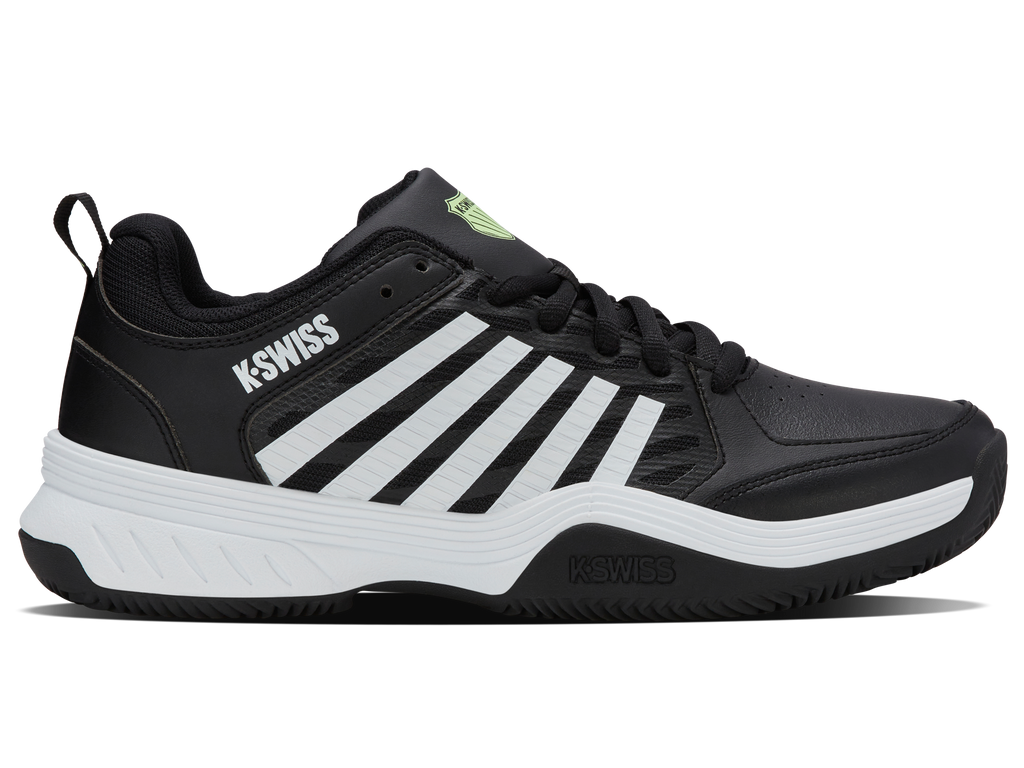 04429-064-M | COURT EXPRESS 2 CLAY | BLACK/WHITE/SOFT NEON GREEN