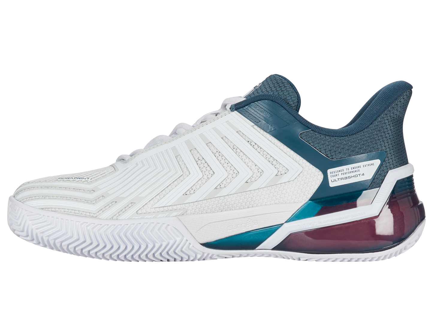 04438-129-M | ULTRASHOT 4 CLAY | WHITE/STARGAZER/NEON BLAZE