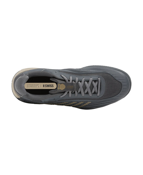 04604-082-M | HYPERCOURT EXPRESS 3 CLAY | WHITECAP GRAY/PALE KHAKI/TURBULENCE - K-Swiss EU - 7