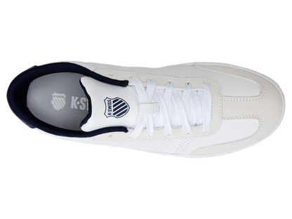 04784-124-M | COURT OPEN T-TOE | WHITE/INDIGO