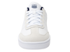 04784-124-M | COURT OPEN T-TOE | WHITE/INDIGO