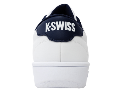 04784-124-M | COURT OPEN T-TOE | WHITE/INDIGO