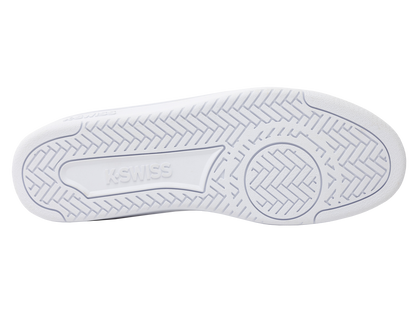04784-124-M | COURT OPEN T-TOE | WHITE/INDIGO