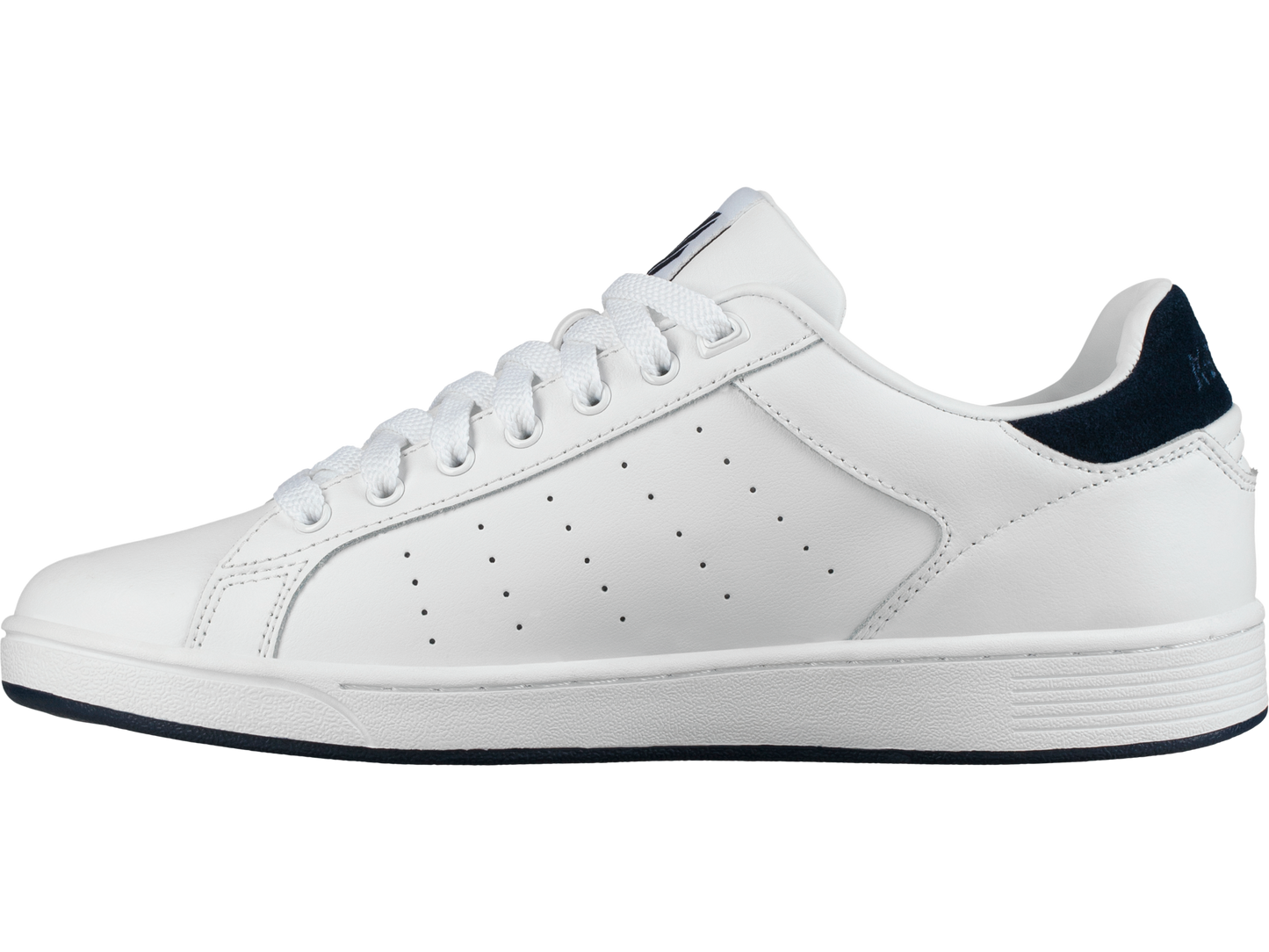 05353-167-M | MENS CLEAN COURT CMF | WHITE/NAVY/NAVY