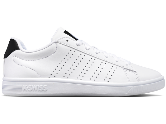 05586-102-M | COURT CASPER | WHITE/BLACK